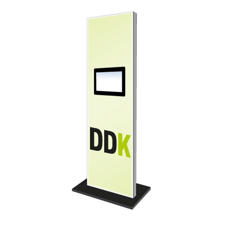 Präsentations-Display mit Monitor