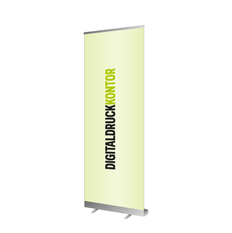 Roll-Up Budget | B 85 cm x H 200 cm | einseitig bedruckt