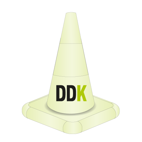 Aufblasbarer Straßenpylon als Produktnachbildung